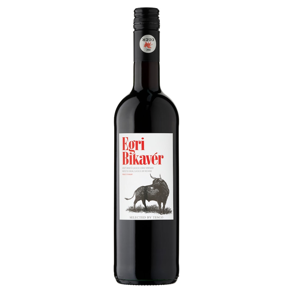 Egri Bikavér védett eredetű classicus száraz vörösbor 12,5% 750 ml