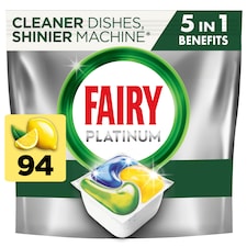 Fairy Platinum All In One Lemon 94 Dishwasher Tablets 1401G