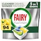 image 1 of Fairy Platinum All In One Lemon 94 Dishwasher Tablets 1401G