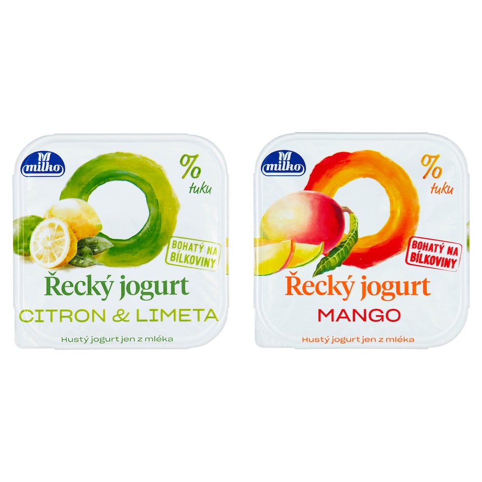 Obrázek 1 pro produkt Řecký jogurt 0 % sezónní 140g