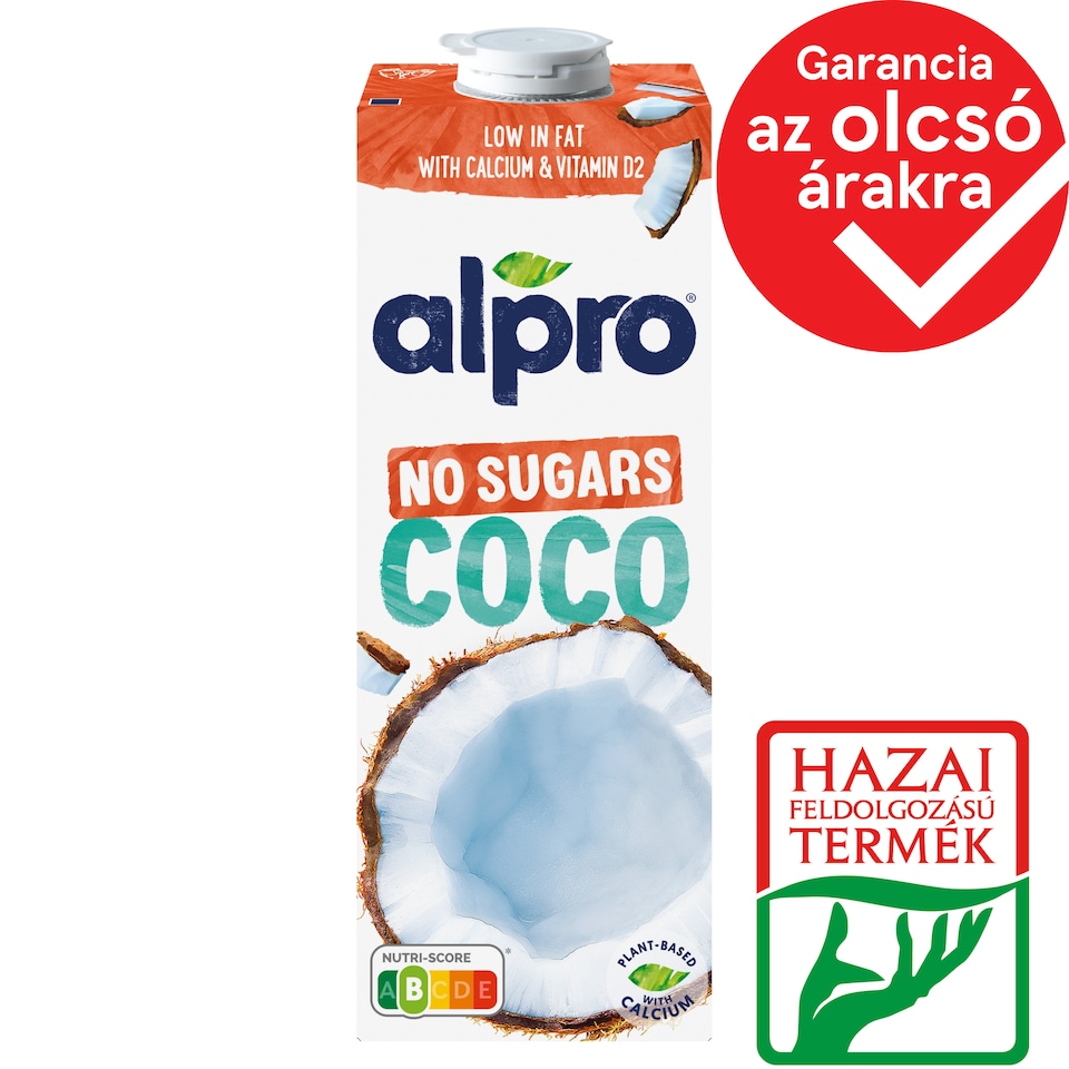 Alpro cukormentes kókuszital hozzáadott kalciummal és vitaminokkal 1 l