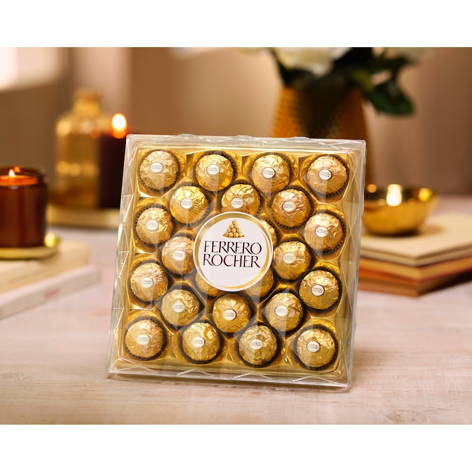 image 1 of Ferrero Rocher Boxed Chocolates 24 Pieces 300g