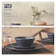 F&F Home Plisse étkészlet 12 db  1. kép