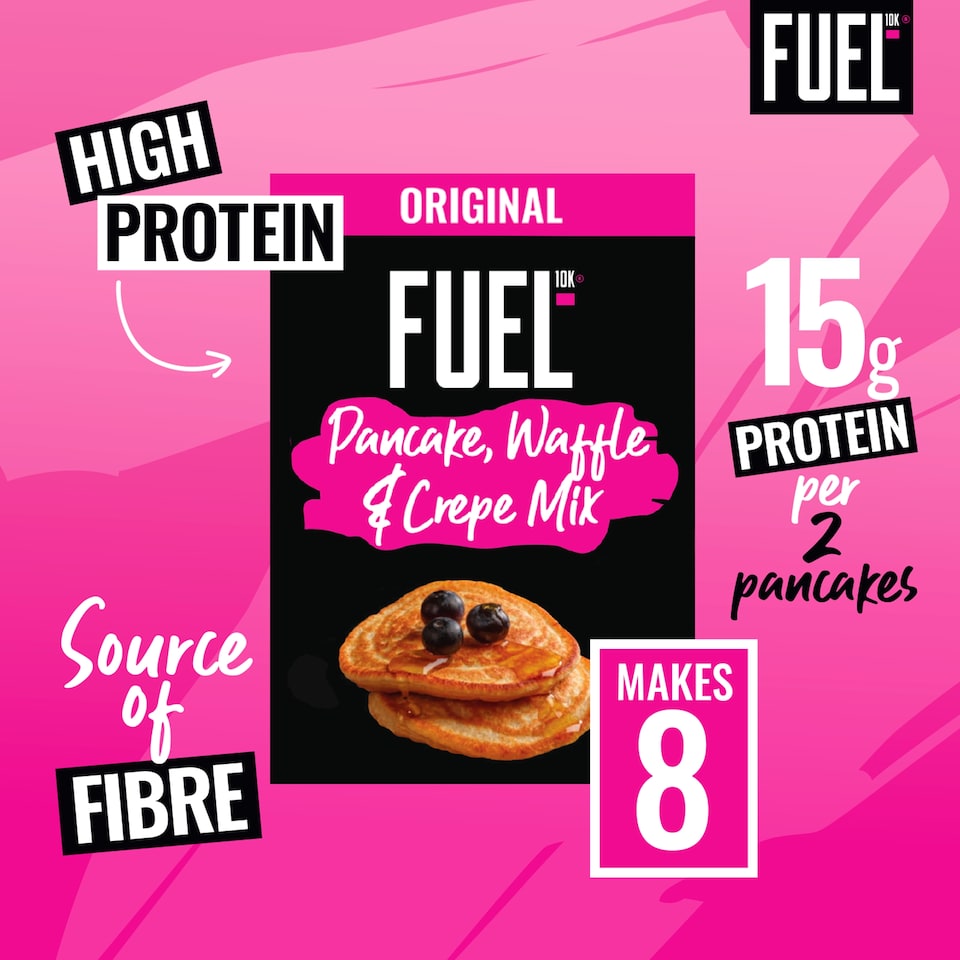 image 1 of Fuel10K High Protein Pancake, Waffle & Crepe Mix - Original 200g