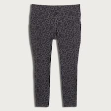 F&F Active ULTRAMOVE High Waisted Pocket Leggings in Multi Black