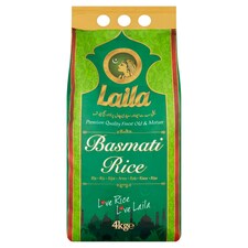 LAILA BASMATI RICE 4KG