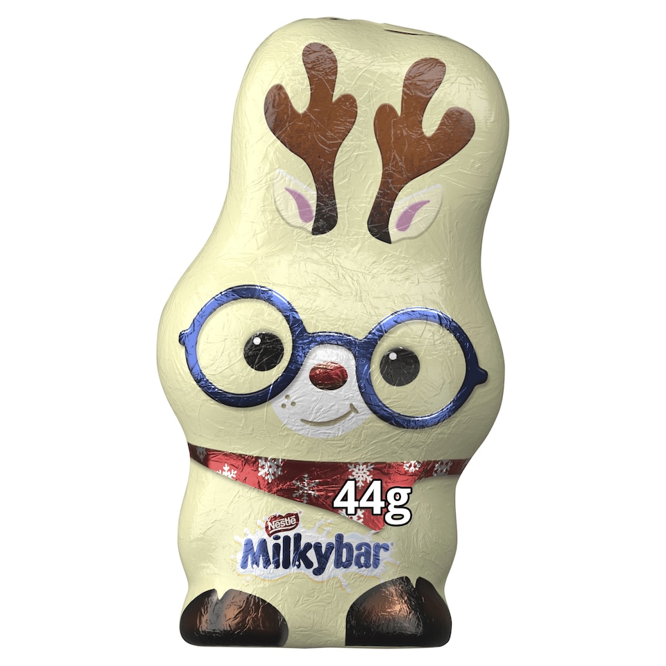 Milkybar White Chocolate Christmas Reindeer 44G
