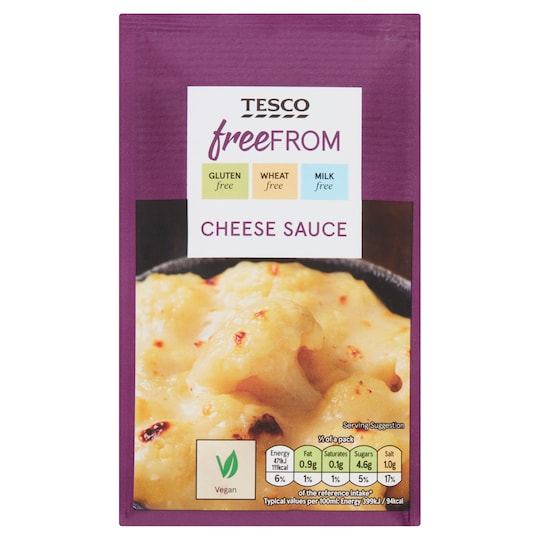 Tesco Free From Cheese Flavour Sauce Mix 36G Tesco Groceries