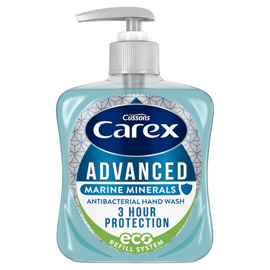 Carex Advanced Protect Marine Mineral Hand Wash 250Ml Tesco Groceries