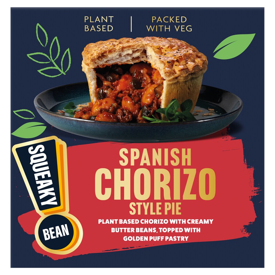 Squeaky Bean Spanish Chorizo Style Pie 209g