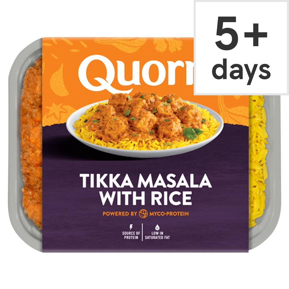 Quorn Tikka Masala with Rice 400g
