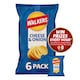 image 1 of Walkers Cheese & Onion Multipack Crisps 6x25g