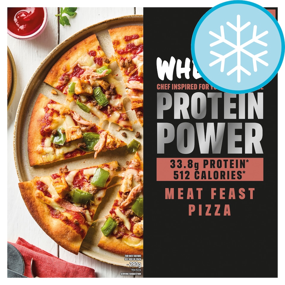 Wheyhey Meat Feast Pizza 290g