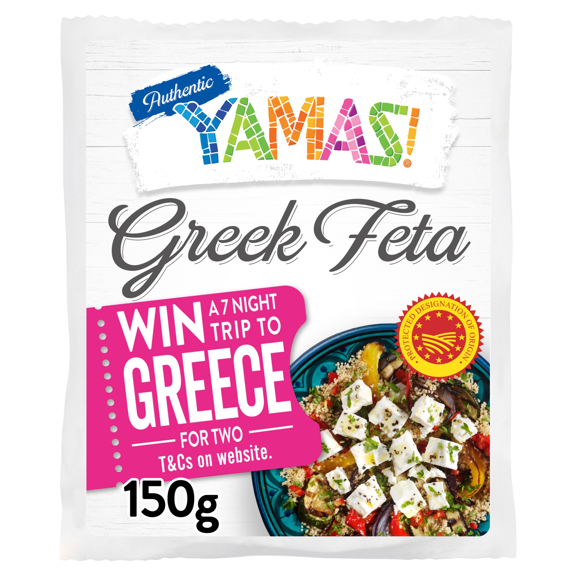 Yamas Authentic Greek Feta Pdo 150G