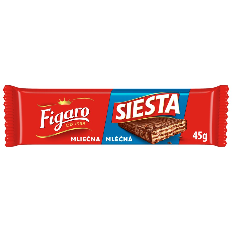 Figaro Siesta oblátka mliečna 45 g