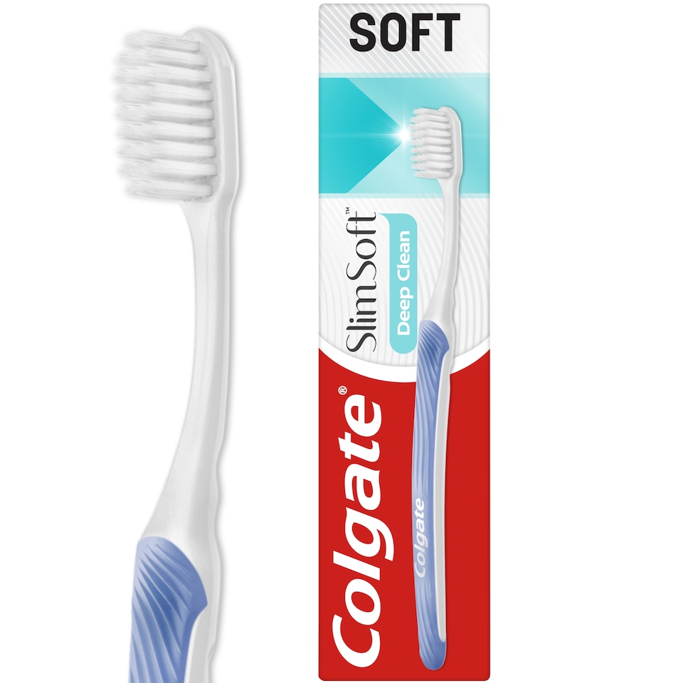 image 1 of Colgate SlimSoft Deep Clean Soft Toothbrush