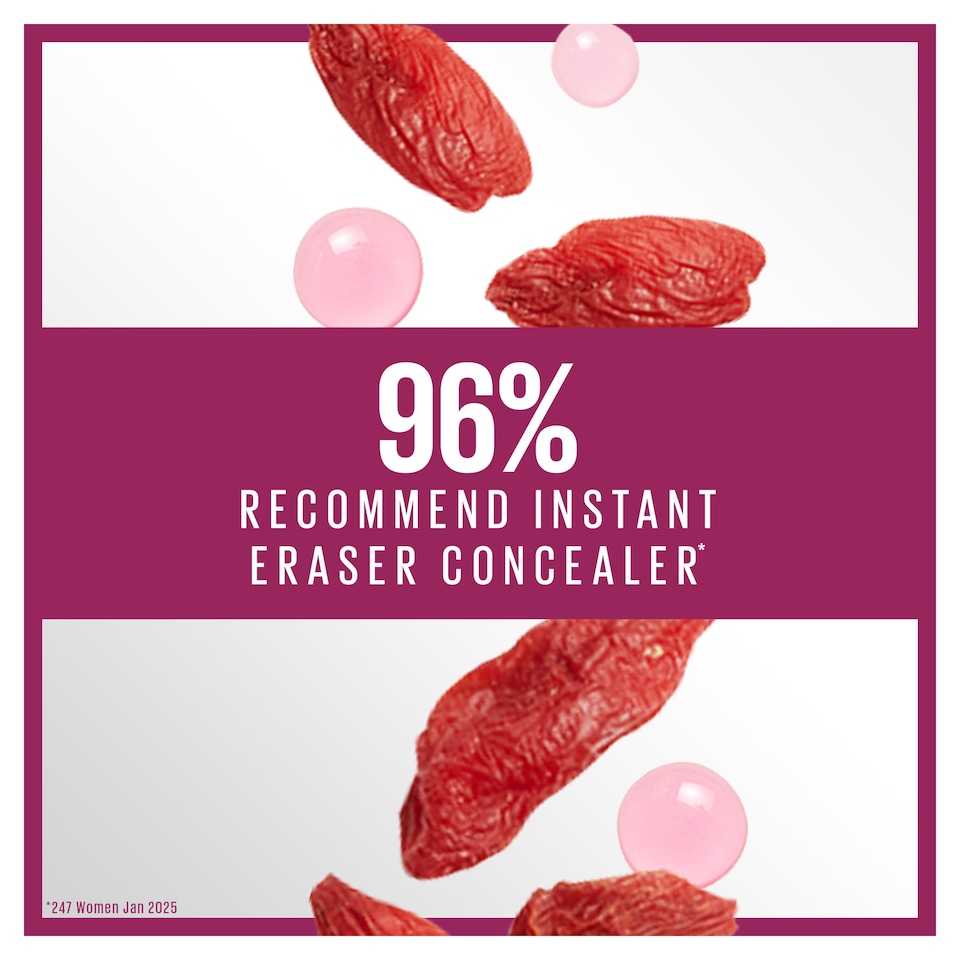 image 1 of Maybelline Instant Anti-Age Eraser Colour Correcting Concealer, Counteracts Redness, 6.8ml