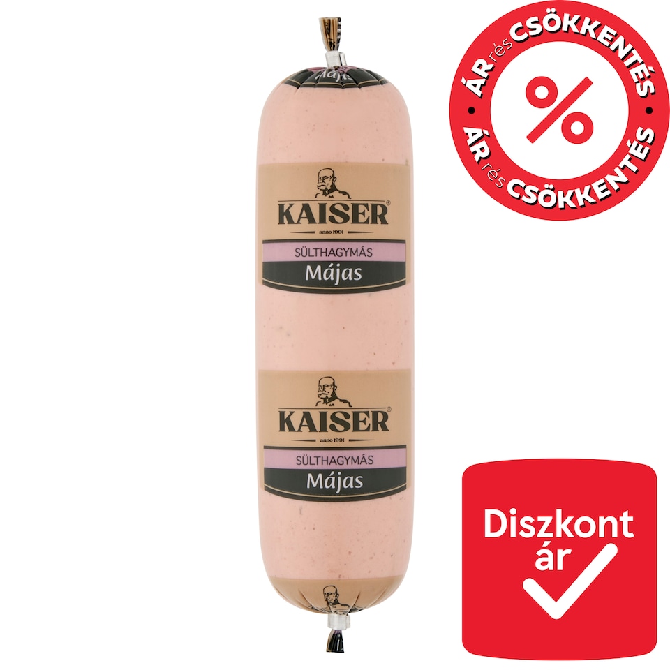 Kaiser sülthagymás májas 200 g  1. kép