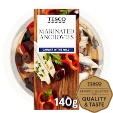Tesco Marinated Anchovies 140G