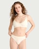 image 2 of F&F 2-Pack Pointelle Floral High Leg Knickers in Multi