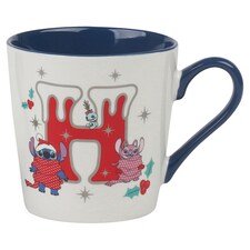 Tesco Disney Stitch Alphabet Mug H