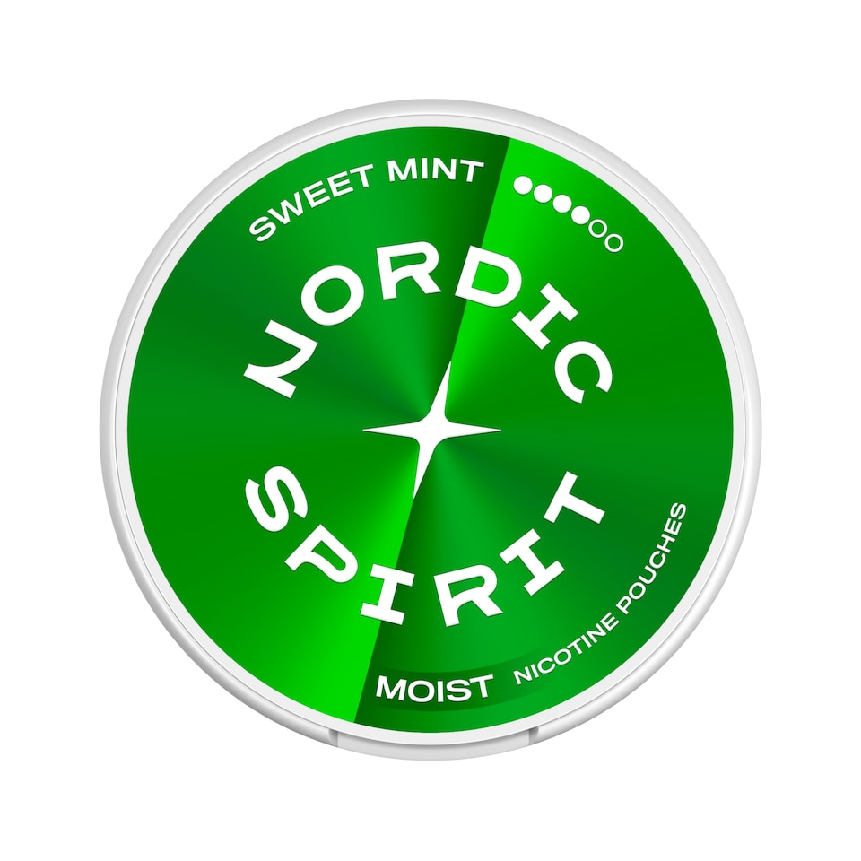 image 1 of Nordic Spirit Sweet Mint Extra Strong - Tobacco Free Nicotine Pouches 20 Pack 11mg 14g