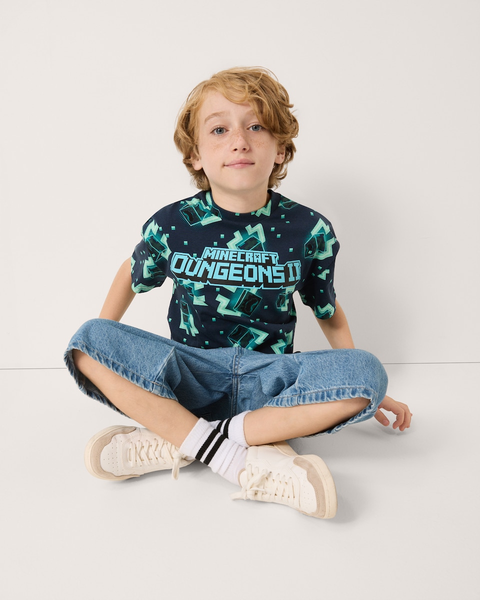 image 1 of Minecraft Dungeons II Pure Cotton T-Shirt in Multi