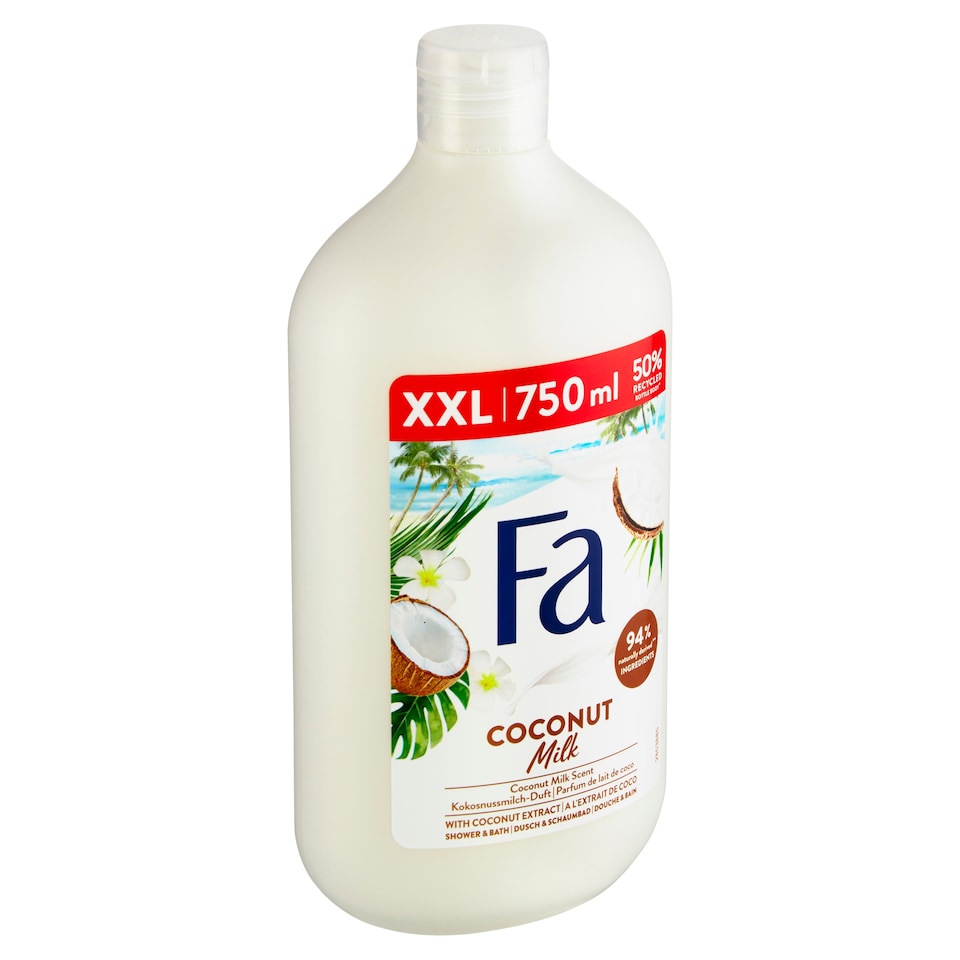 image 1 of Fa Coconut Milk Shower & Bath Formula 750 ml