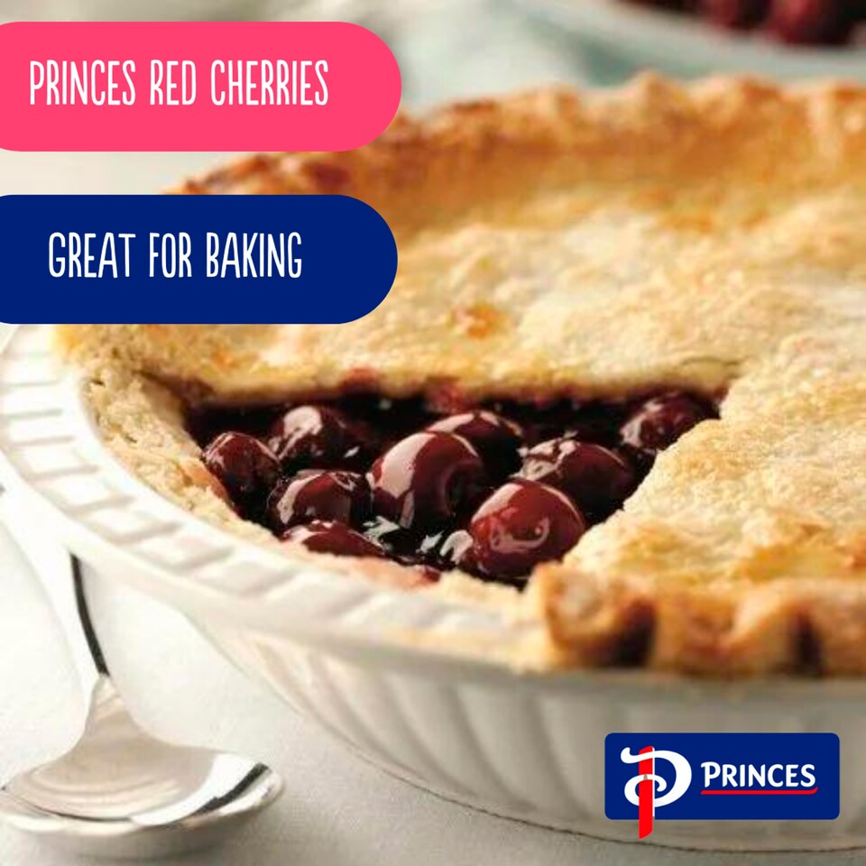 image 1 of Princes Fillings And Toppings Red Cherry 410G