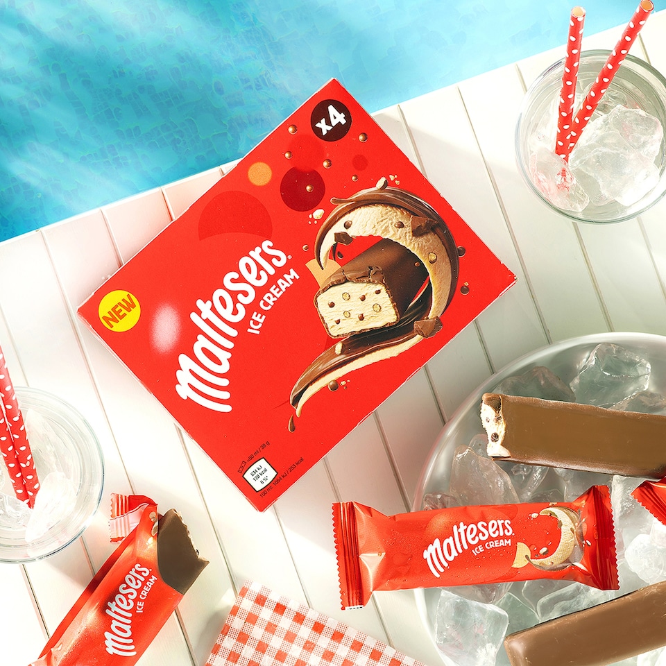 image 1 of Maltesers Ice Cream Bars 4x50ml
