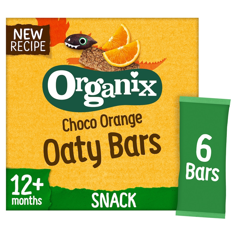 image 1 of Organix Choco Orange Soft Oaty Bar 6x23g