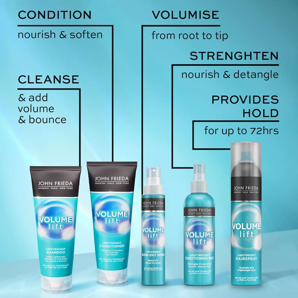 image 1 of John Frieda Luxurious Volume Forever Full Hair Spray 250Ml