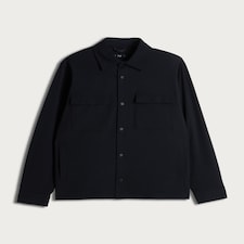 F&F Chest Pocket Long Sleeved Shirt in Black