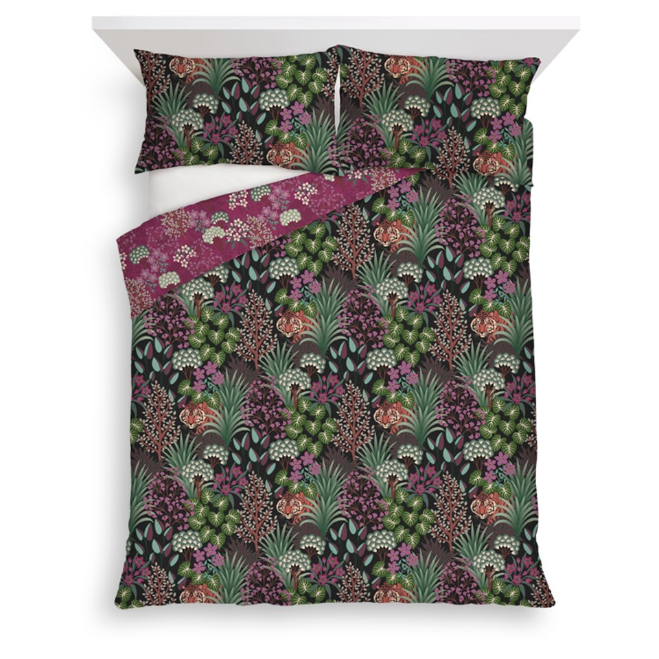 TESCO JUNGLE DUVET SET DOUBLE