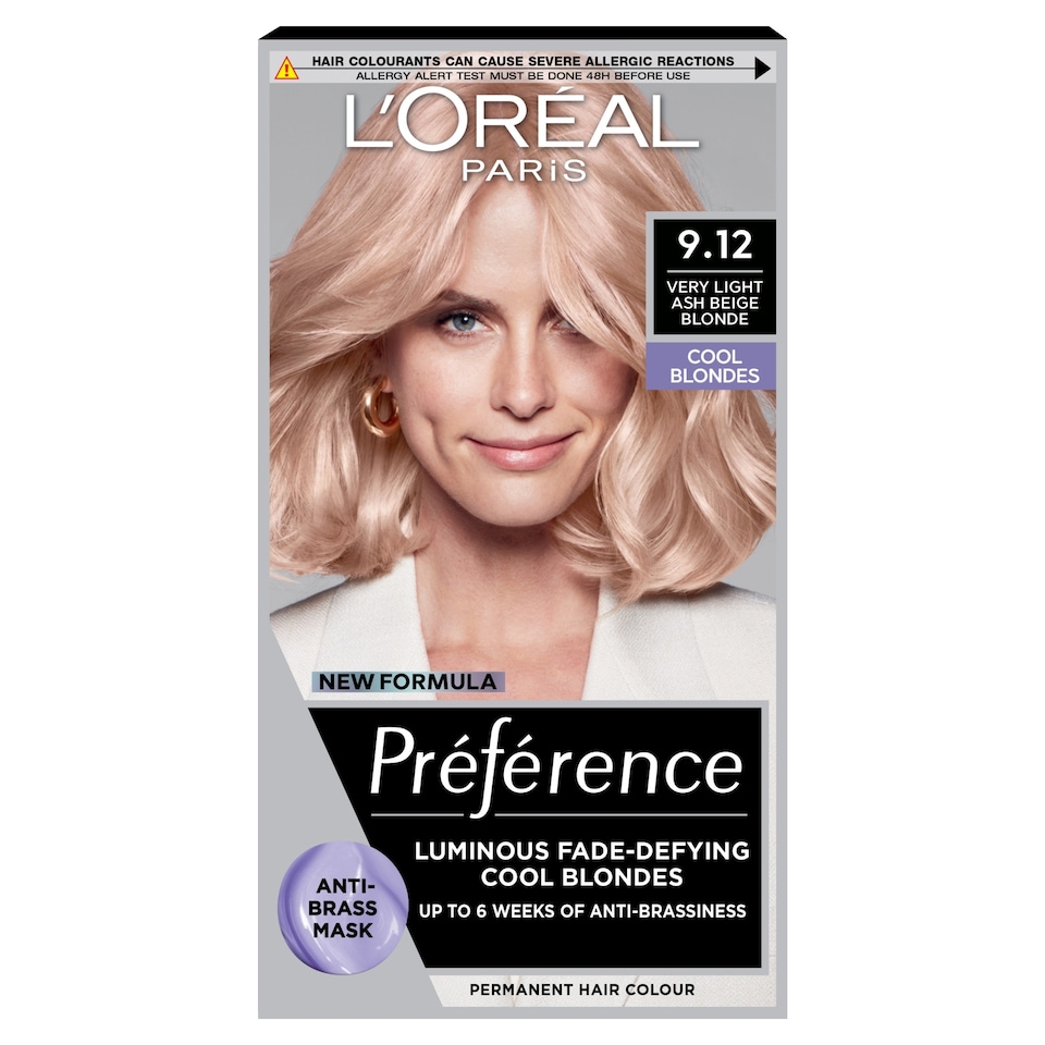 image 1 of L'Oreal Paris Preference Cool Blondes 9.12 Siberia Permanent Hair Dye