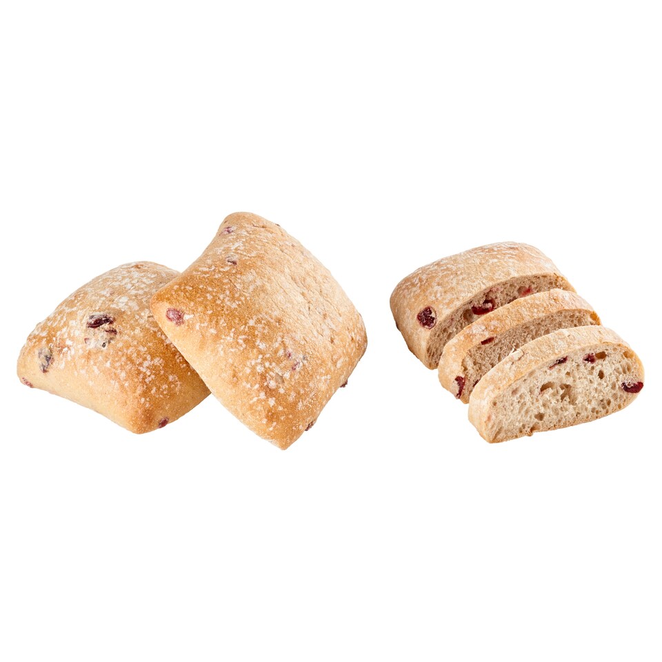 Bulka s brusinkami a skořicí z kamenné pece 100g