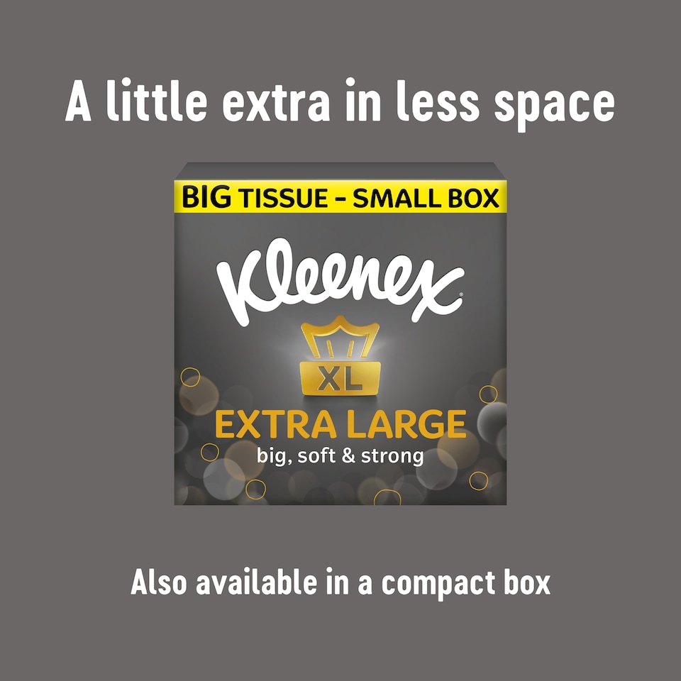 image 1 of Kleenex XL Tissues Twin Box 90 Sheets