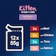 image 2 of Felix As Good As it Looks Kitten Mixed in Jelly Wet Cat Food 12x85g