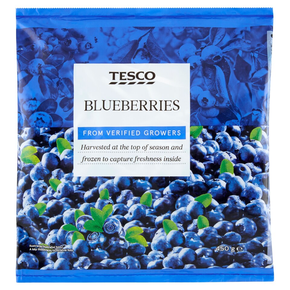 Tesco Borůvky 450g