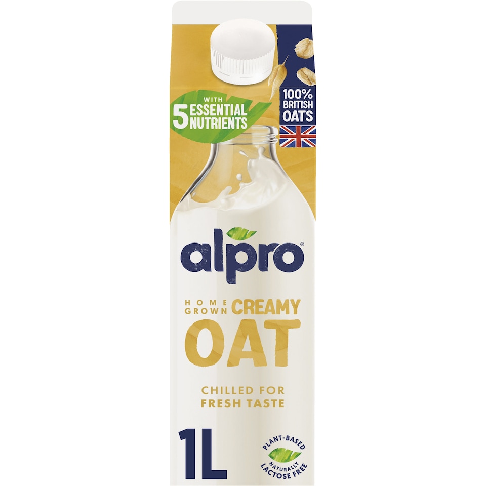 image 1 of Alpro Oat Original Chilled Dairy Free Drink 1L