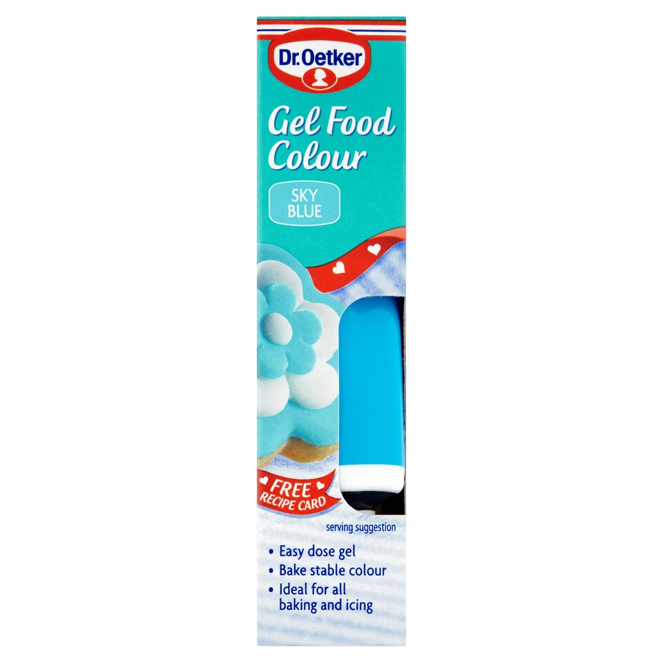 Dr.Oetker Sky Blue Gel Food Colour 10G