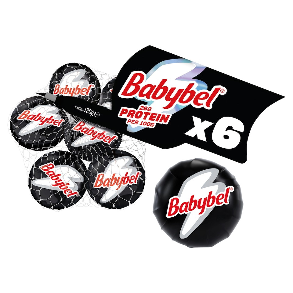 image 1 of Mini Babybel Protein Cheese Snacks 6 x 20g