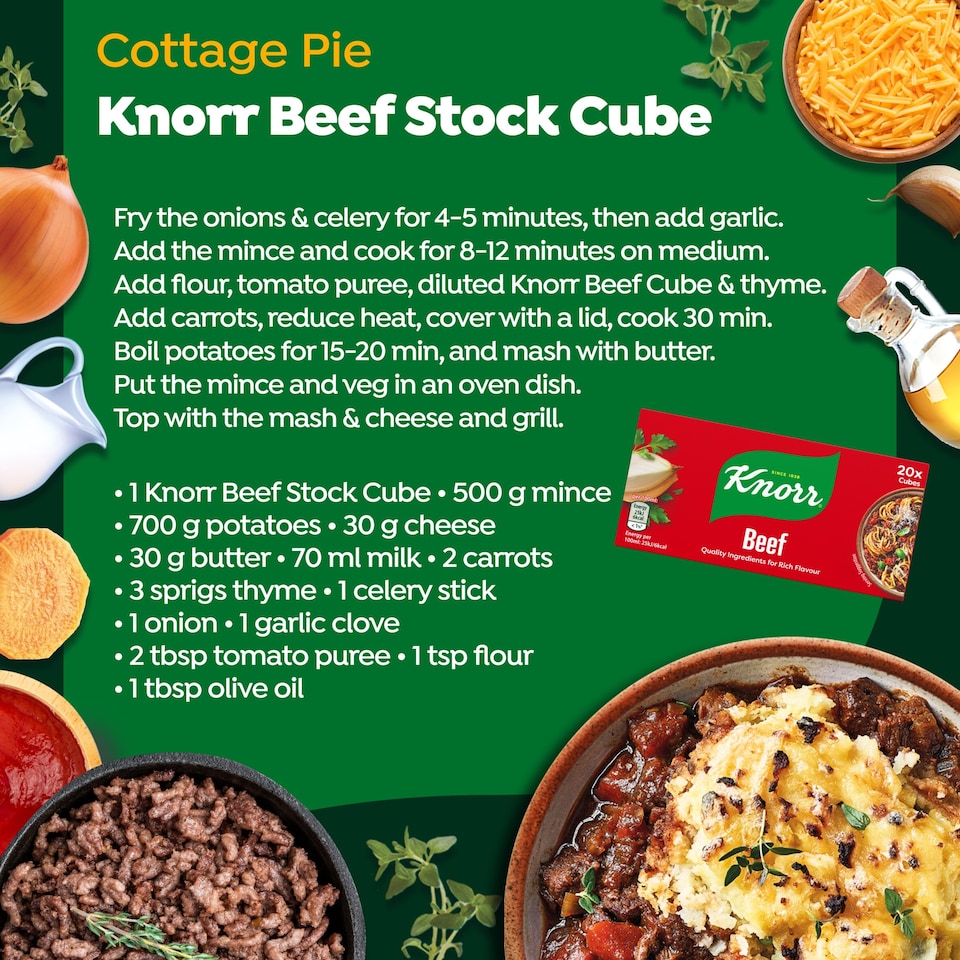 image 1 of Knorr Beef Stock Cubes 8x10g