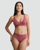 image 1 of F&F Seamless High Leg Bonded Knickers in Purple