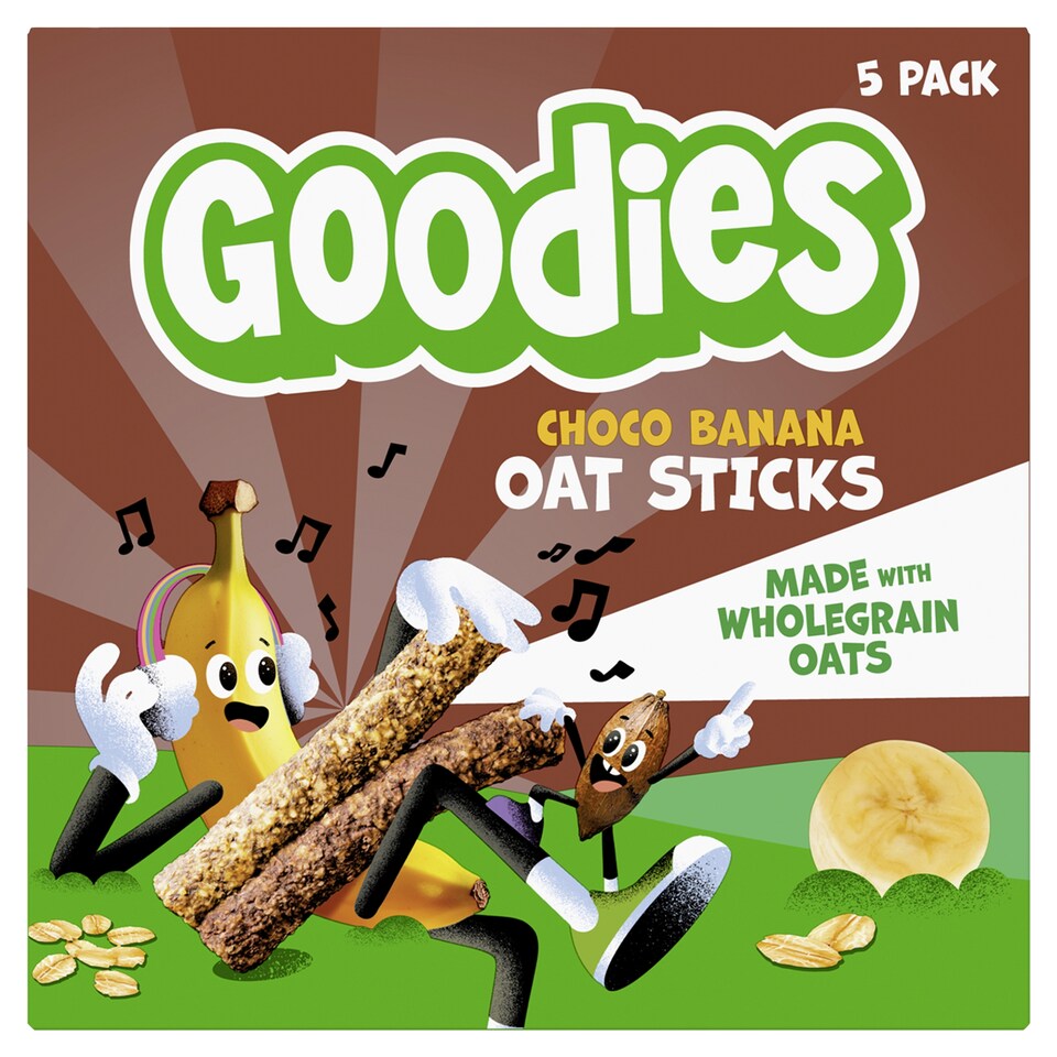image 1 of Goodies Choco Banana Oat Sticks 5 x 23 g (115 g)
