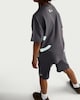 image 3 of F&F Boys 2-Piece Cotton Rich Graffiti Oversized Fit T-Shirt and Shorts Set in Grey