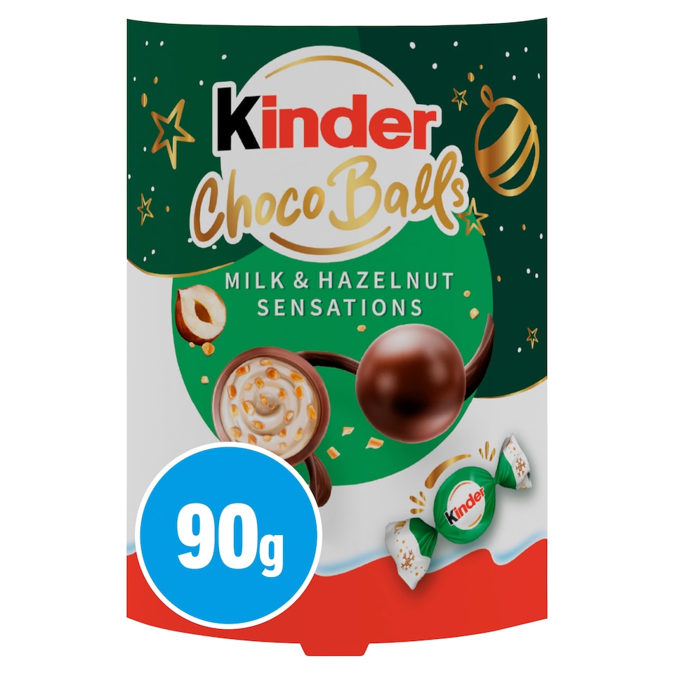 image 1 of Kinder Hazelnut Choco Balls 90g