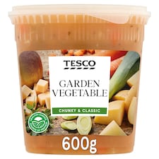 Tesco Vegetable Soup 600G