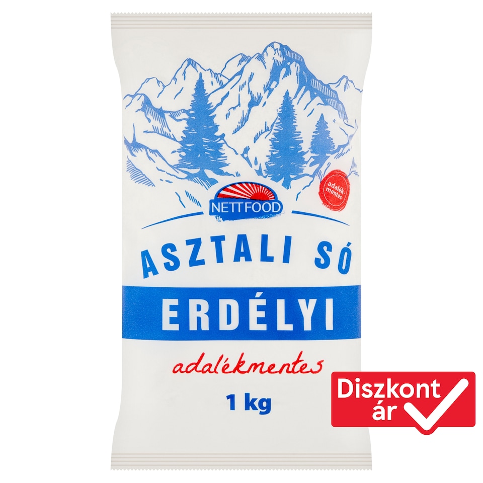 Nett Food Transylvanian Additive-Free Table Salt 1 kg