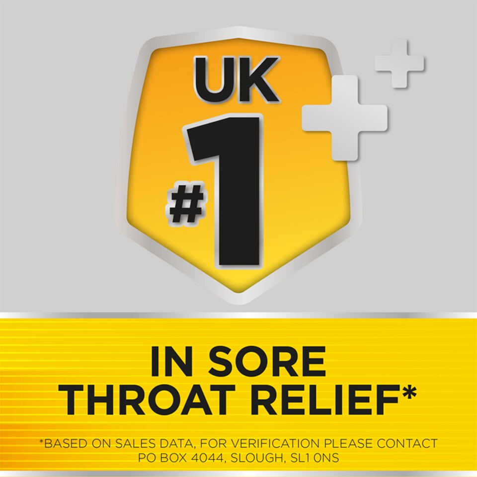 image 1 of Strepsils Triple Action Honey & Lemon Throat Lozenges 24 Pack